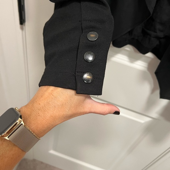 Kut from the Kloth Black Jacket SZ MED - Picture 3 of 5